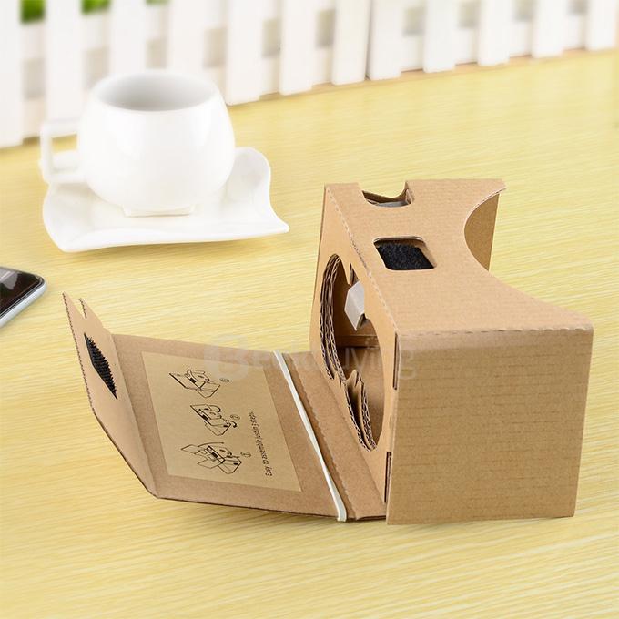2015 DIY Cardboard 2 Virtual Reality VR 3D Glasses for NEXUS 6 / IPHONE 6 PLUS iPhone 6s + More