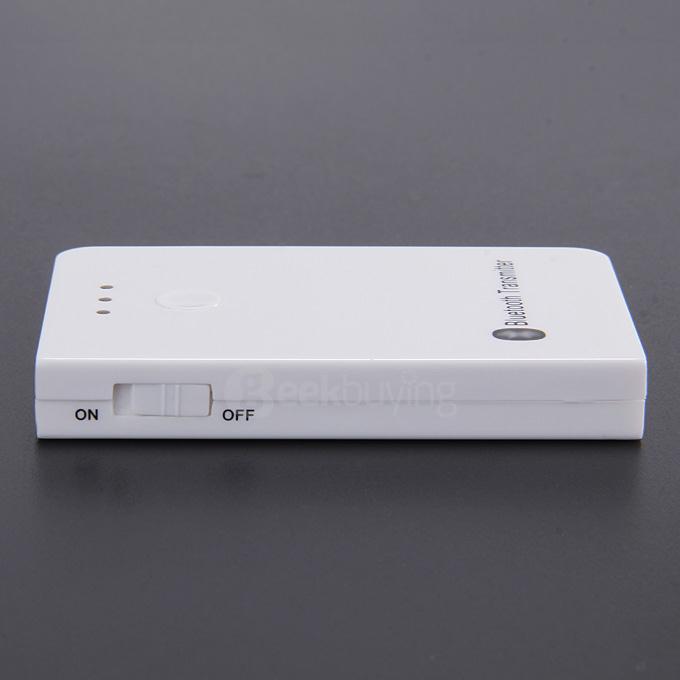 TS-BT35F02 Wireless Bluetooth Transmitter T3.5 A2DP Stereo Audio Adapter Dongle Sender for TV /PC Tablets - White