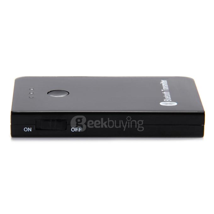 TS-BT35F02 Wireless Bluetooth Transmitter T3.5 A2DP Stereo Audio Adapter Dongle Sender for TV /PC Tablets - Black