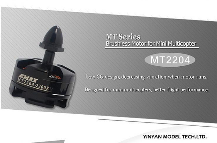 Emax MT2204 2300KV CCW Brushless Motor For QAV250