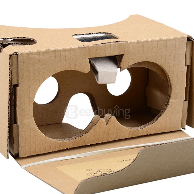 2015 DIY Cardboard 2 Virtual Reality VR 3D Glasses for NEXUS 6 / IPHONE 6 PLUS iPhone 6s + More
