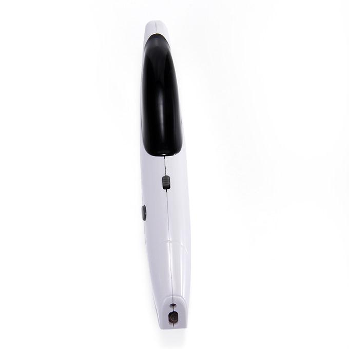 KP-810-38 Multi-function Integrated 2.4G Wireless Pen Mouse Laser Pointer - White + Black