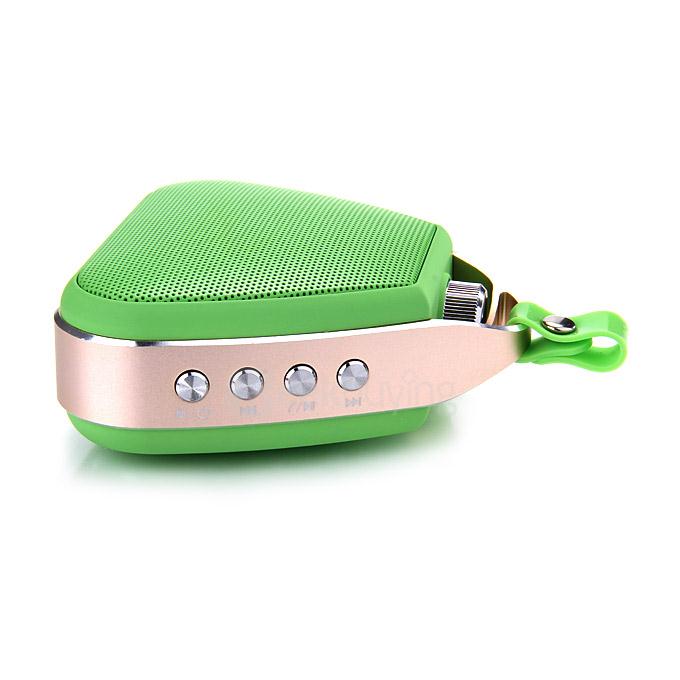 Peterhot PTH-17 Srereo Wireless Bluetooth Speaker Perfume Bottle Design With MIC Handsfree TF Card - Green
