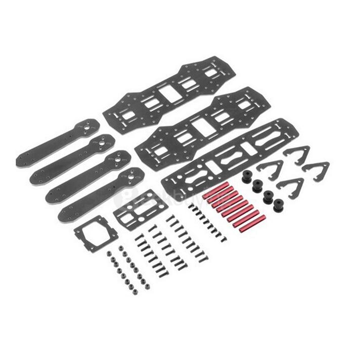 250mm Mini FPV Quadcopter Kit 3K Carbon Fiber Frame For QAV250