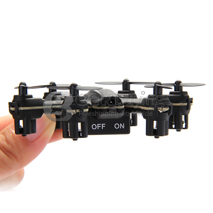 MJX X901 Nano Hexacopter 2.4G 6 Axis Gryo 3D Flip One Key To Roll Mini Drone With Transmitter - Black