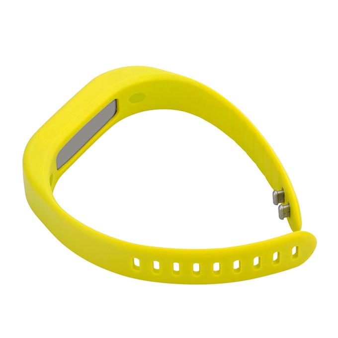 Mario Smart Sport Bracelet Bluetooth 4.0 Wristband Smartband Fitness Tracker Smart Watch for Iphone / Samsung - Yellow