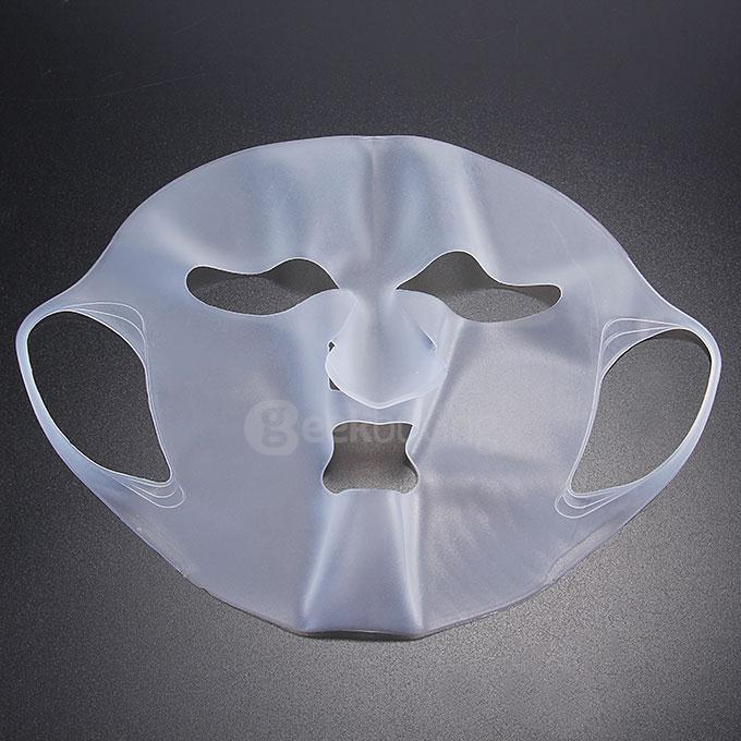 Daiso Japan Shopping Reusable Silicon Mask Cover for Sheet Mask