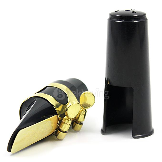 Sax Accessories Alto Saxophone Mouthpiece + Clip + Reed + Cap