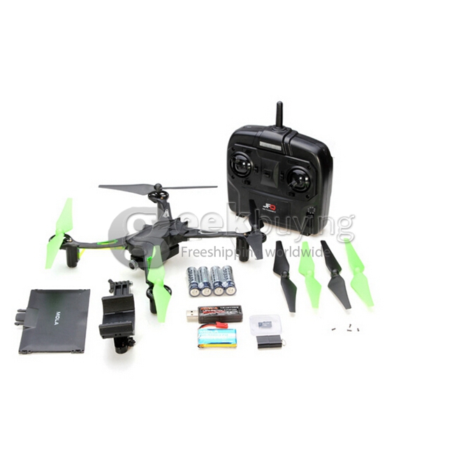 Nine Eagles Galaxy Visitor 6 FPV Quadcopter 3D Flip RC Drone With MASF15 Receiver/720P WiFi Cam - Green