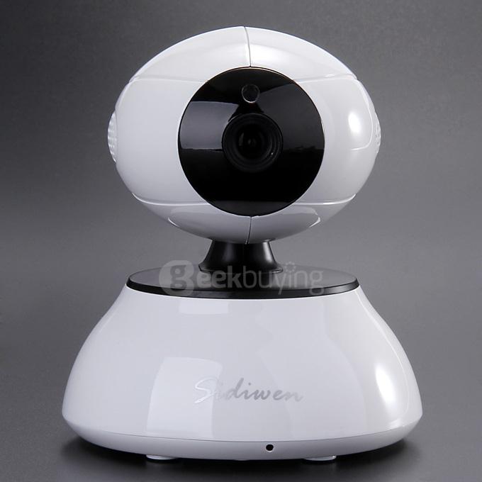 Sidiwen SDW-001P Home Security 720P HD Onvif Indoor WiFi IP Camera Smart Video Monitoring Wireless Camera - White