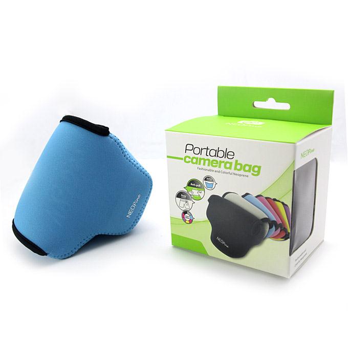 NEOpine NE-NX3000 Camera Bag Waterproof Case Bag for DSLR Cameras Digital Camera Accessories SAMSUNG NX3000 Bag - Blue
