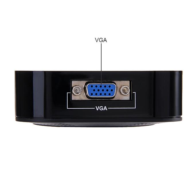 A8-VGA Mini Media Box Boxchip F10 HDMI 1080P 3D Blu-ray Media Player AV VGA