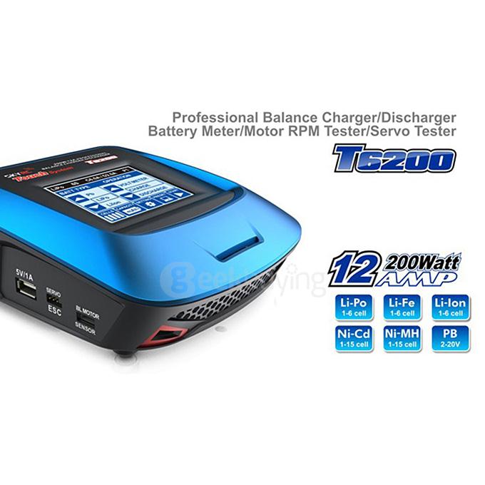 SKYRC T6200 12A 200W Multifunction Balance Charger