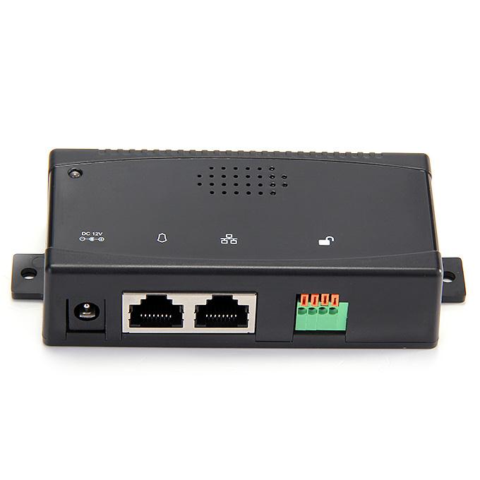 U5805Y Wifi POE Door Phone Remote Visual Doorbell HD 720P Infrared Camera Dual Audios Intercom Doorbell - White+Silver