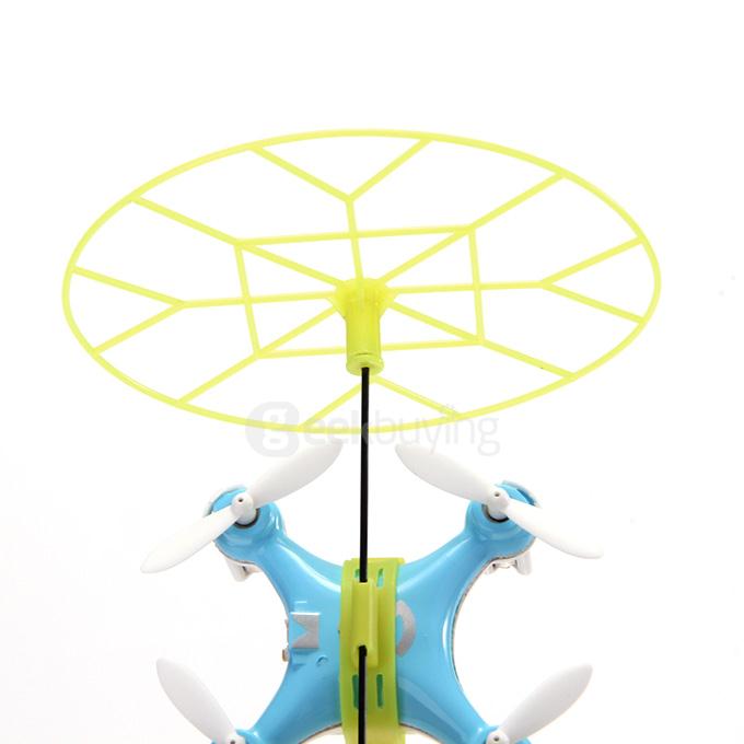 Sky Fighter Cheerson CX-10 Mini RTF Quadcopter 2.4G 4CH 6 Axis Gryo With LED Protective Cover RC Drone - Blue