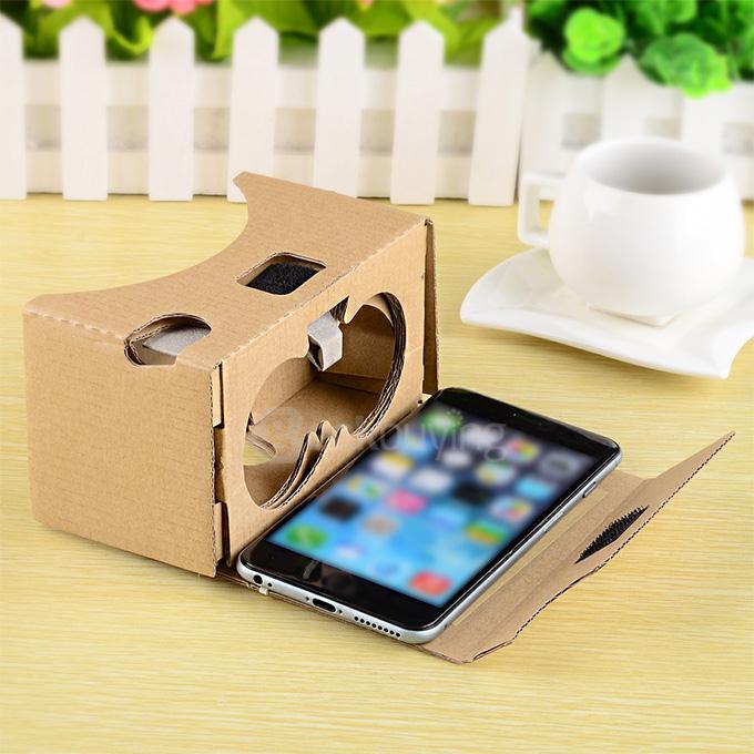 2015 DIY Cardboard 2 Virtual Reality VR 3D Glasses for NEXUS 6 / IPHONE 6 PLUS iPhone 6s + More