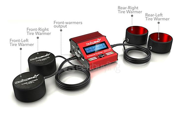 SKYRC RacingStar RSTW Tire Warmer With LED Indicator