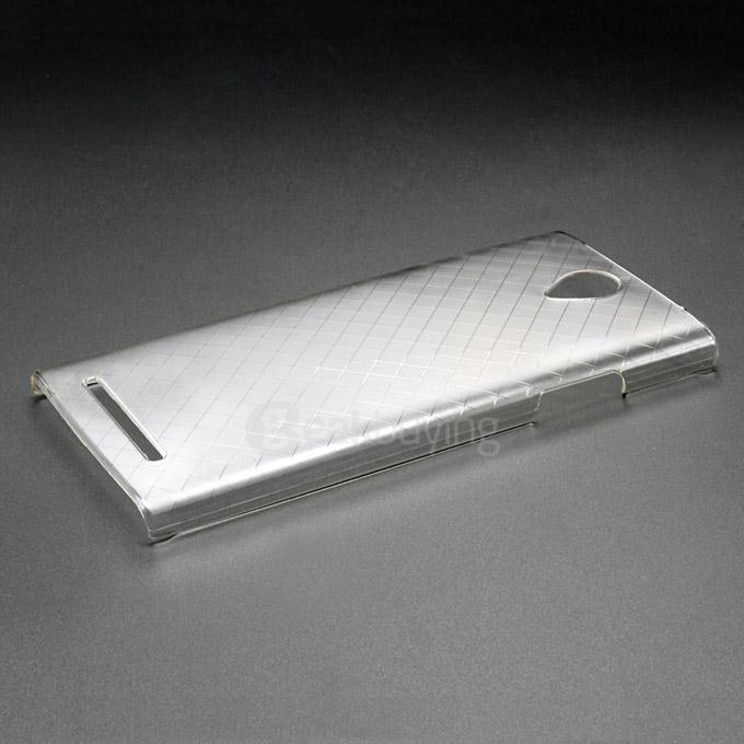 Original Hard Cover Back Case for LEAGOO Elite 5 Smartphone - Transparent