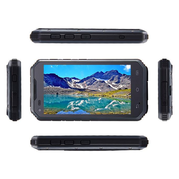 DIGOOR DG2 Plus IP68 Rugged Phone 5.0inch Android 4.4 MTK6582 Quad Core 1.3GHz 1GB 8GB 8.0MP Talkback Miracast - Black