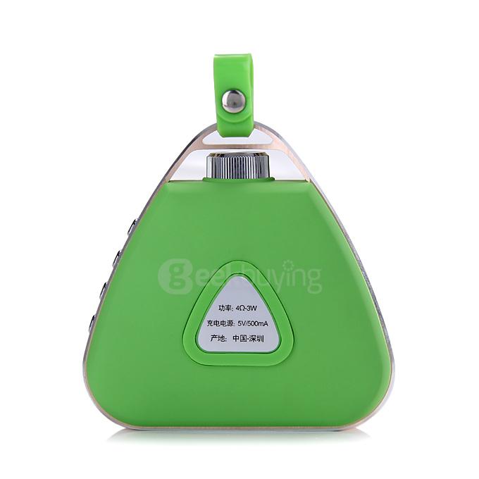 Peterhot PTH-17 Srereo Wireless Bluetooth Speaker Perfume Bottle Design With MIC Handsfree TF Card - Green