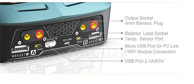 SkyRC D100 AC/DC Dual Balance Charger Discharger For RC Models
