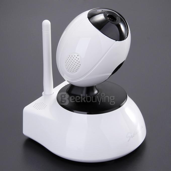 Sidiwen SDW-001P Home Security 720P HD Onvif Indoor WiFi IP Camera Smart Video Monitoring Wireless Camera - White