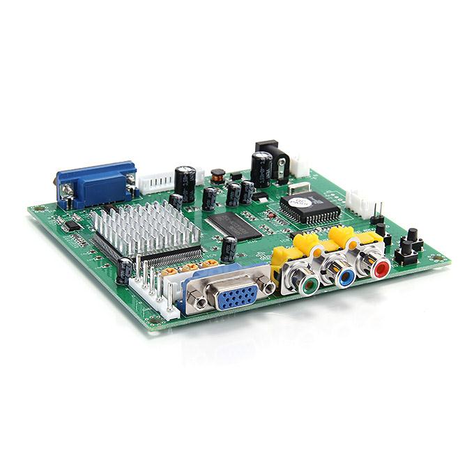 GBS-8200 CGA/EGA/YUV To VGA Converter Platine Board Auf VGA Output