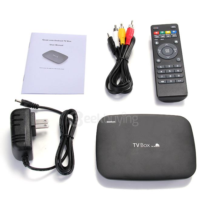 Q400 Android 4.4 Media Player Amlogic S805 Quad Core 1G/8G 802.11 b/g/n LAN BT 4.0 HDMI 1080P H.265