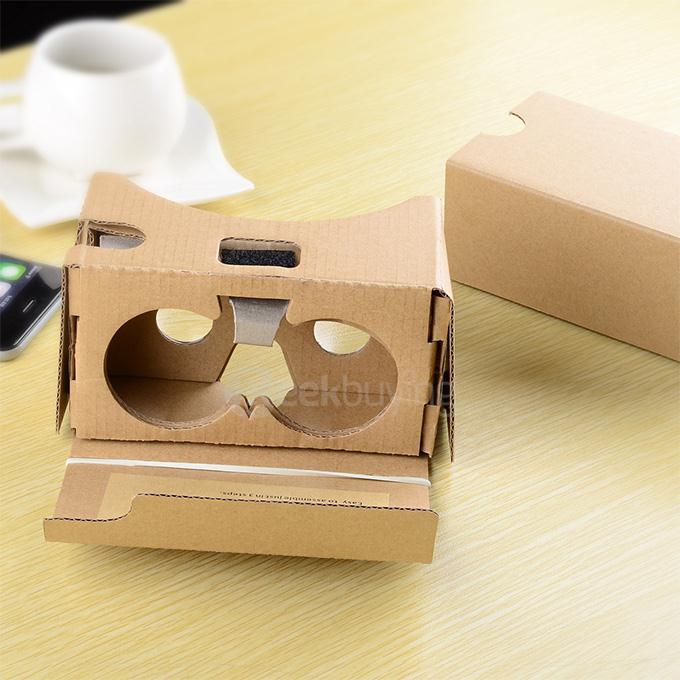 2015 DIY Cardboard 2 Virtual Reality VR 3D Glasses for NEXUS 6 / IPHONE 6 PLUS iPhone 6s + More