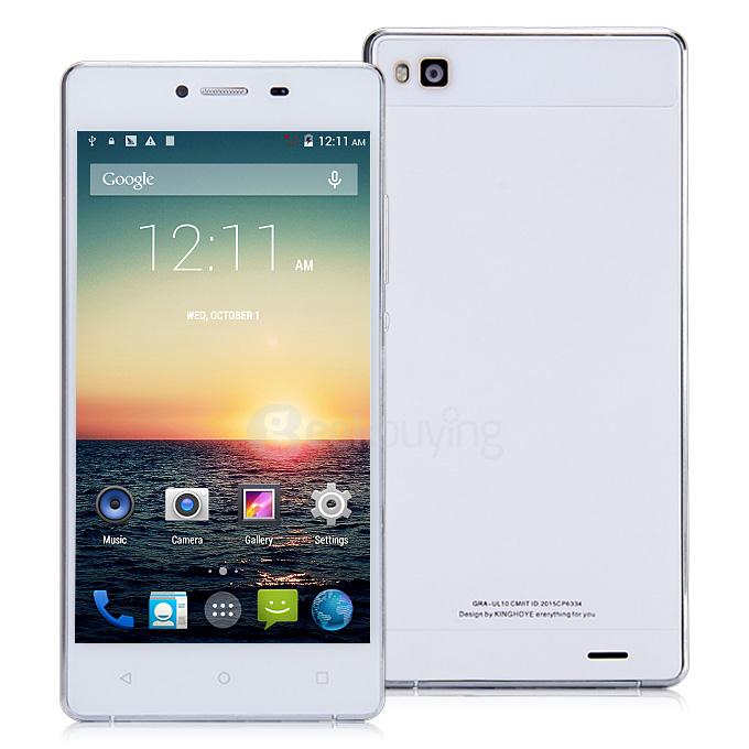 P8 5.0inch QHD MTK6572 Dual Core 1.2GHz Smartphone Android 4.4 512MB 4GB 5.0MP 3G GPS - White