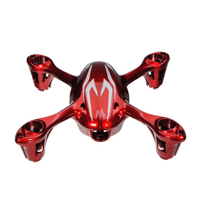 H107-A26 Body Shell Spare Parts For Hubsan X4 H107C RC Quadcopter - White + Red