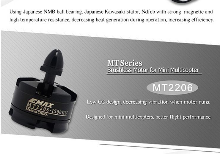 Emax MT2206 1500KV CW Brushless Motor For Mini Multicopter
