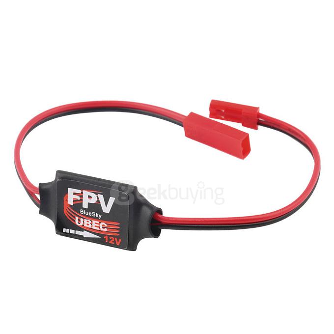 3A 12V UBEC Voltage Converter Dedicated To Aerial PTZ /Image Transmission System For RC Airplanes