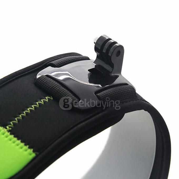 NEOpine SCM-2 Adjustable Single Shoulder Strap Chest Camera Mount for Gopro Camera - Green