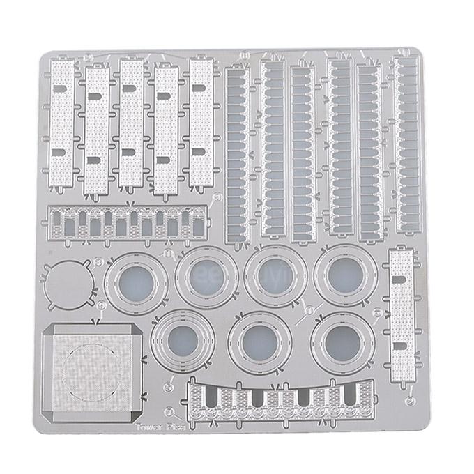 MINI DIY 3D Nanometal Model The Leaning Tower of Pisa Puzzle - Silver