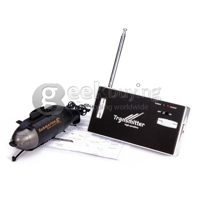 Happycow 777-216 Racing Boat Classic RC Submarines - Black