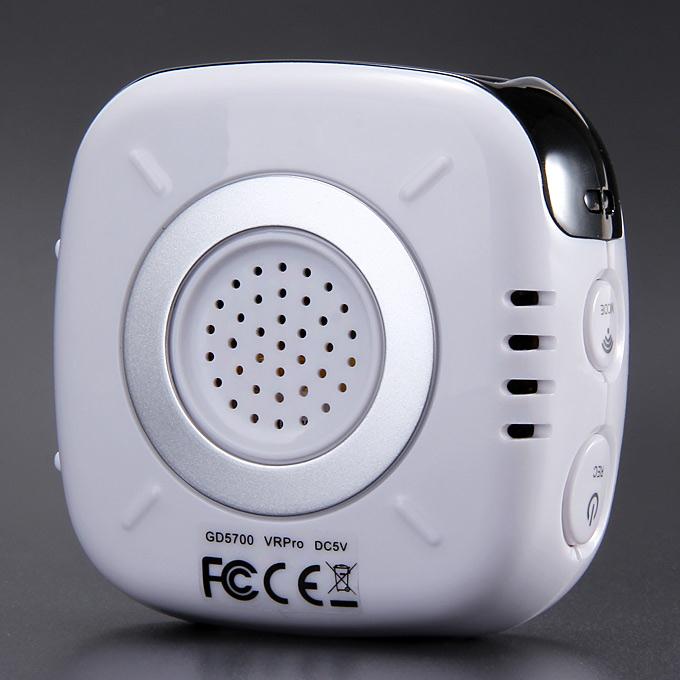 GD5700 Portable DV/DVR WiFi Remote Outdoor Camera 720P Video Recording & Two-way Audio - White + Black
