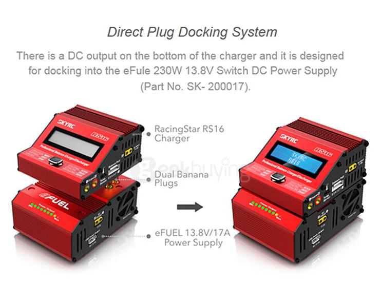 SKYRC RS16 180W/16A Super Compact Portable Balance Charger