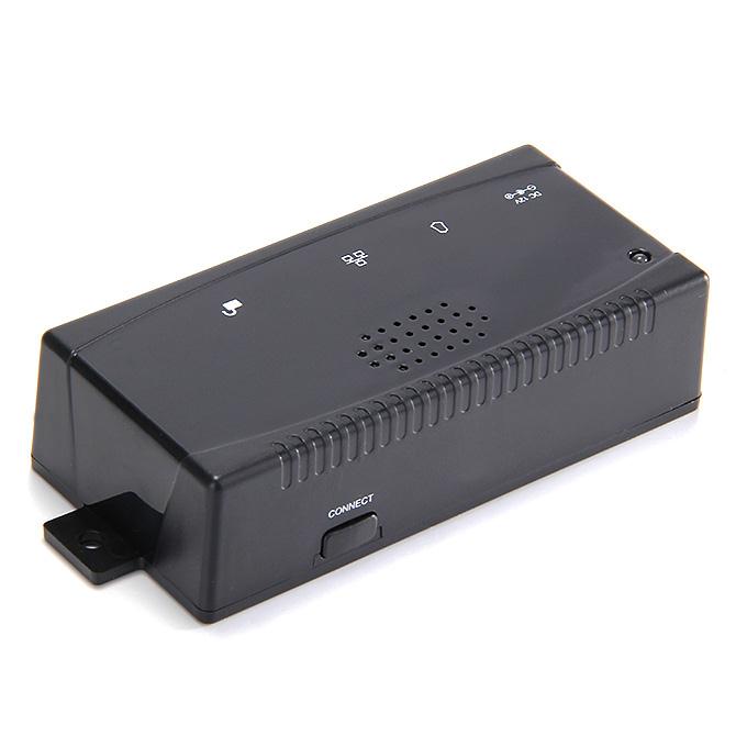U5805Y Wifi POE Door Phone Remote Visual Doorbell HD 720P Infrared Camera Dual Audios Intercom Doorbell - White+Silver