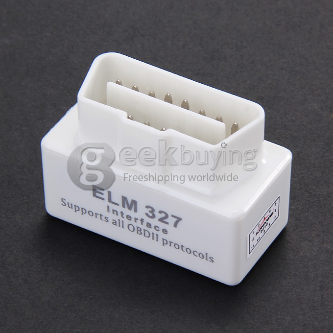 Mini ELM327 L V1.5 OBD2 Bluetooth Car Diagnostic Tool Scanner Interface - White