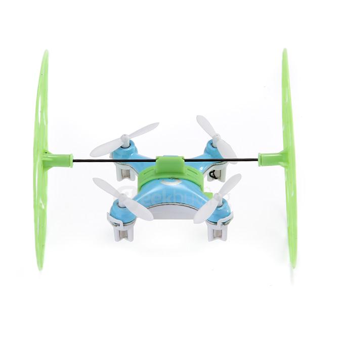 Sky Fighter Cheerson CX-10 Mini RTF Quadcopter 2.4G 4CH 6 Axis Gryo With LED Protective Cover RC Drone - Blue