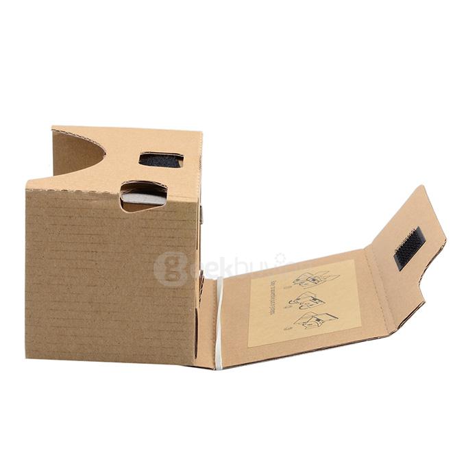 2015 DIY Cardboard 2 Virtual Reality VR 3D Glasses for NEXUS 6 / IPHONE 6 PLUS iPhone 6s + More