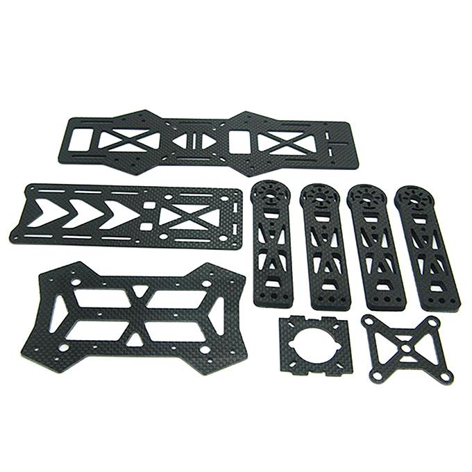 EMAX Nighthawk 250 Glass Carbon Fiber Frame Combo CC3D MT1806 Motor 12A ESC