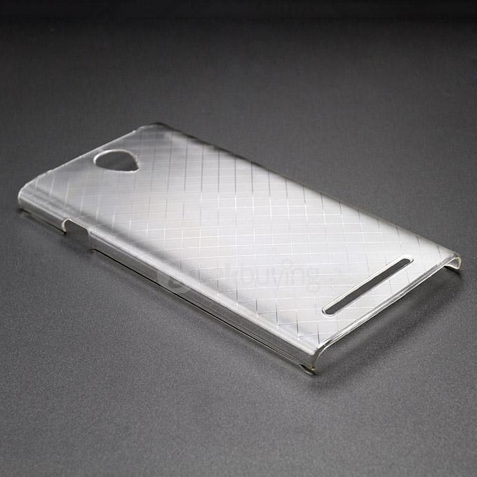 Original Hard Cover Back Case for LEAGOO Elite 5 Smartphone - Transparent