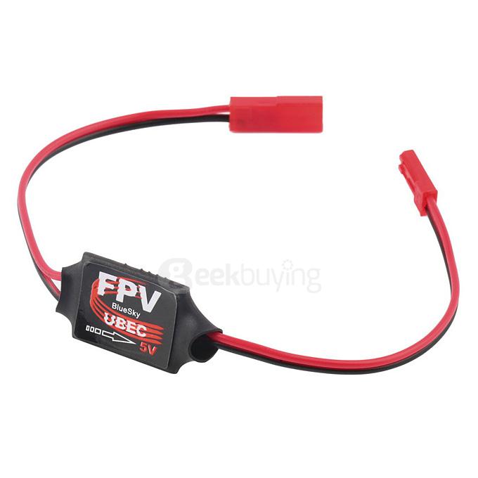 3A 5V UBEC Voltage Converter Dedicated To Aerial PTZ /Image Transmission System For RC Airplanes