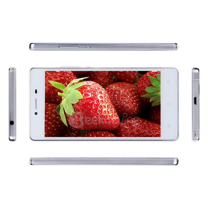 P8 5.0inch QHD MTK6572 Dual Core 1.2GHz Smartphone Android 4.4 512MB 4GB 5.0MP 3G GPS - White