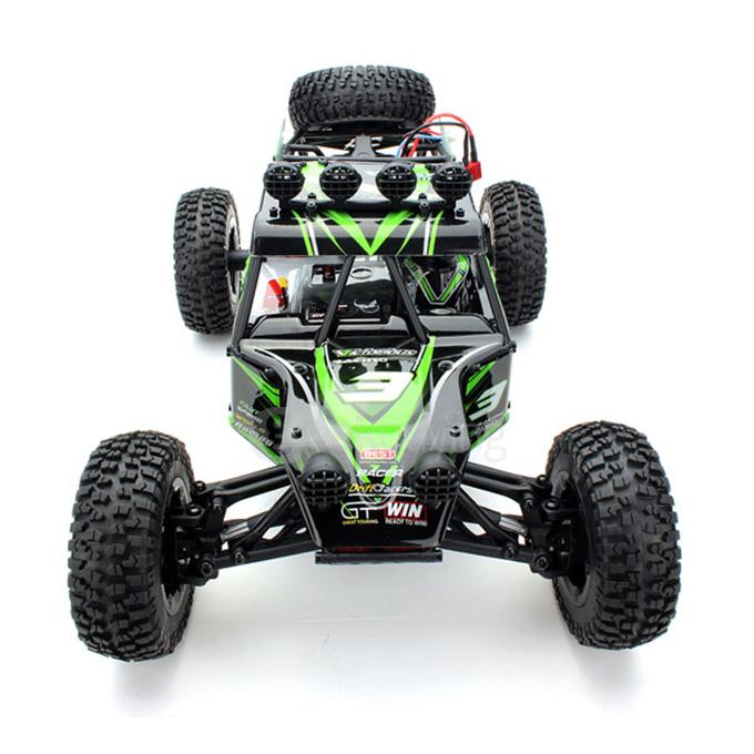 Feiyue FY03 Eagle-3 1/12 Off-Road Truck 2.4G 4WD Desert Safari Racer RC Car - Green