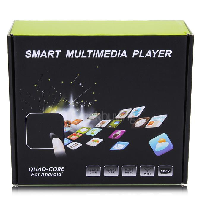 MXV Android 4.4 Jelly Bean TV BOX Amlogic S805 1.5GHz Quad Core 1G/8G 802.11b/g/n Bluetooth 1080P