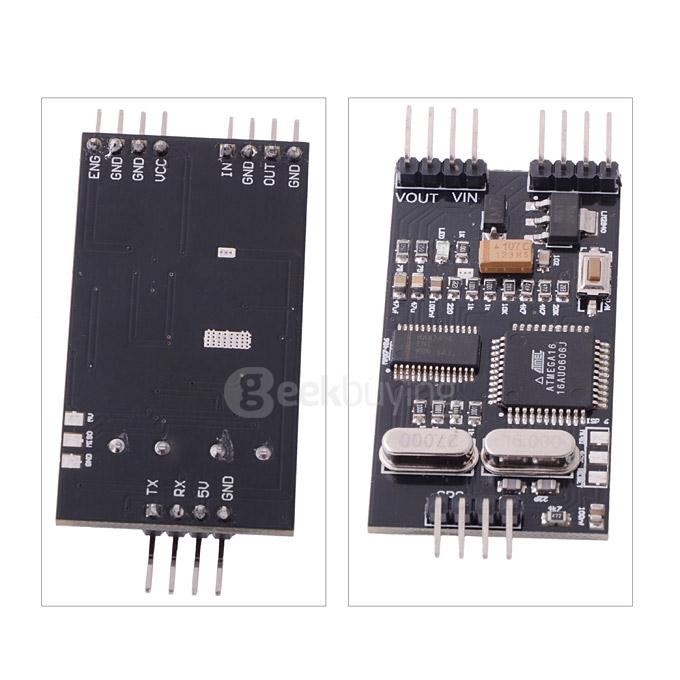 Remzibi OSD FPV GPS Tracking Module USB TTL Programmer Combo for RC Multirotor Airplanes