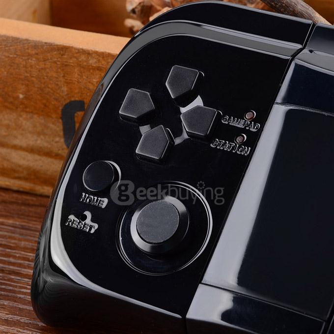 Universal Wireless Bluetooth Gamepad Controller Joystick for iOS Android Cellphone & Tablet - Black